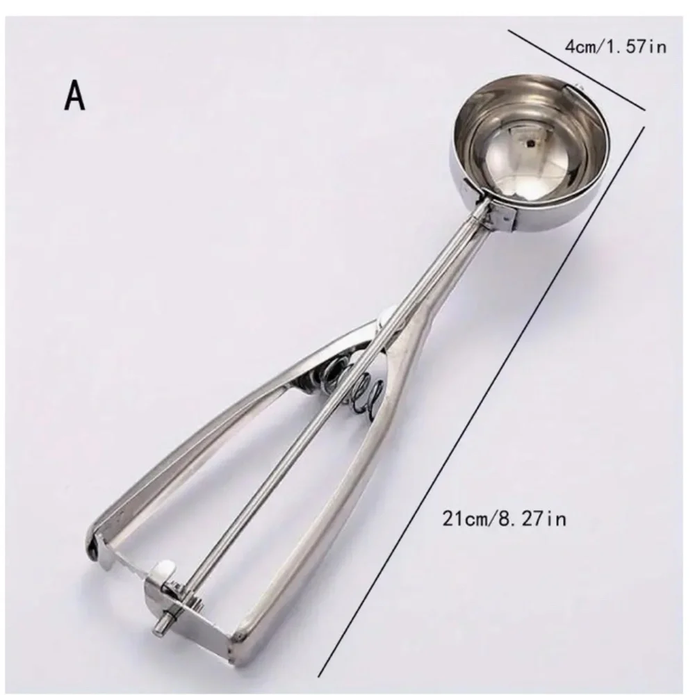 Ice Cream Scooper 18/19 Stainless Steel 5 cm NEW